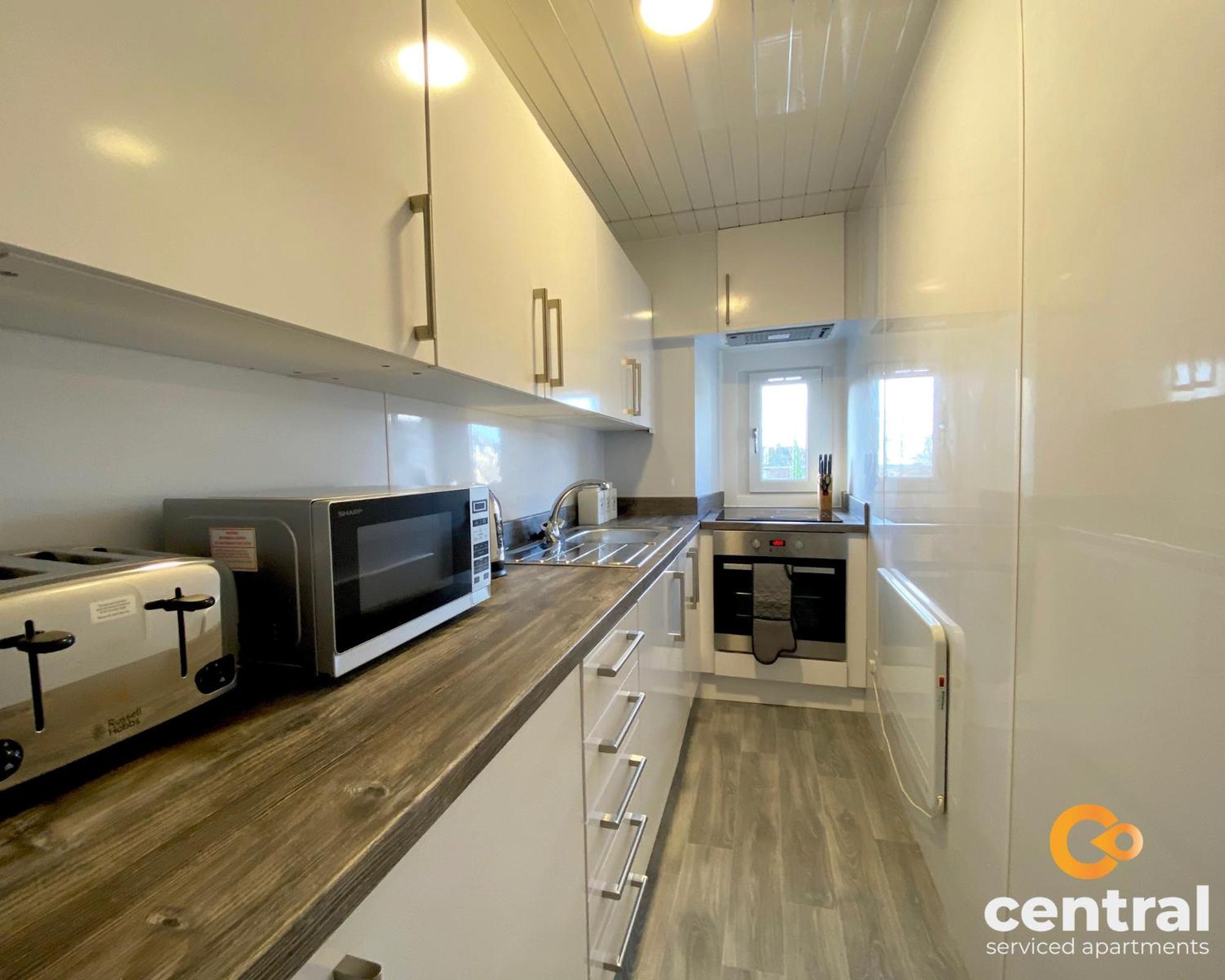 Central Serviced Apartments - Cosy 1 Bedroom - Modern - Close To Transport Links - Quiet Neighbourhood - Fast Wifi - Fully Equipped - Smart Tvs In All Rooms - Monthly Stays Welcome - Free Street Parking - Ideal Relocation To Dundee Accommodation Buitenkant foto