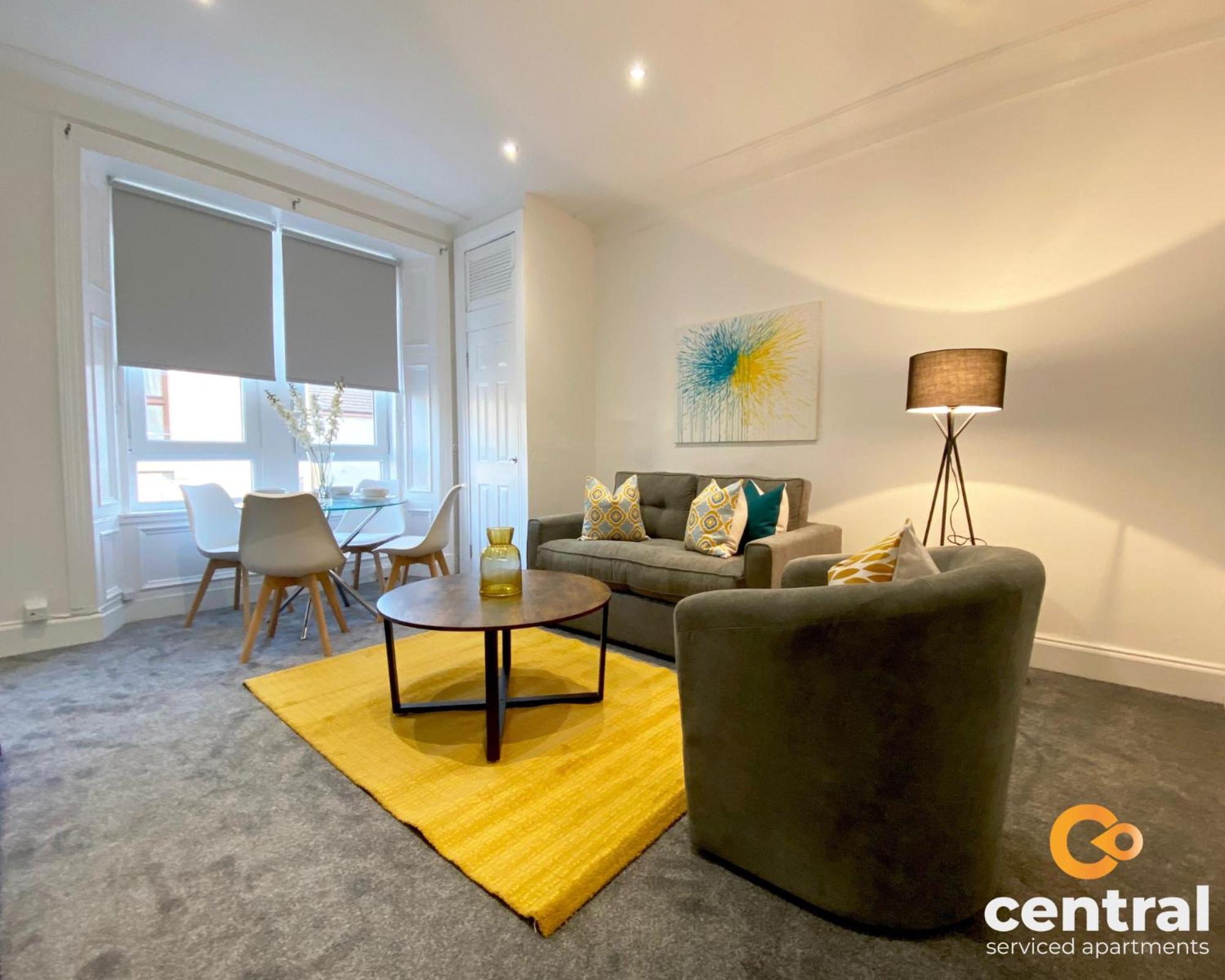 Central Serviced Apartments - Cosy 1 Bedroom - Modern - Close To Transport Links - Quiet Neighbourhood - Fast Wifi - Fully Equipped - Smart Tvs In All Rooms - Monthly Stays Welcome - Free Street Parking - Ideal Relocation To Dundee Accommodation Buitenkant foto