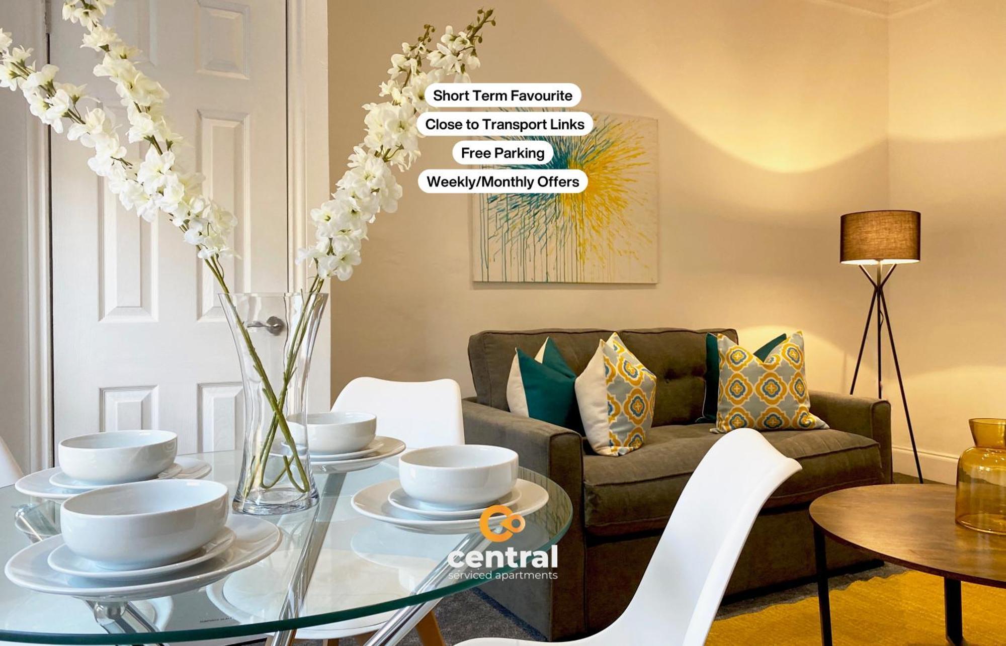 Central Serviced Apartments - Cosy 1 Bedroom - Modern - Close To Transport Links - Quiet Neighbourhood - Fast Wifi - Fully Equipped - Smart Tvs In All Rooms - Monthly Stays Welcome - Free Street Parking - Ideal Relocation To Dundee Accommodation Buitenkant foto